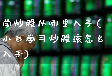 学炒股从哪里入手(小白学习炒股该怎么入手)_https://www.gfdzclz.com_深交所_第1张