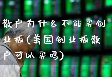 散户为什么不能买创业板(美国创业板散户可以买吗)_https://www.gfdzclz.com_深交所_第1张