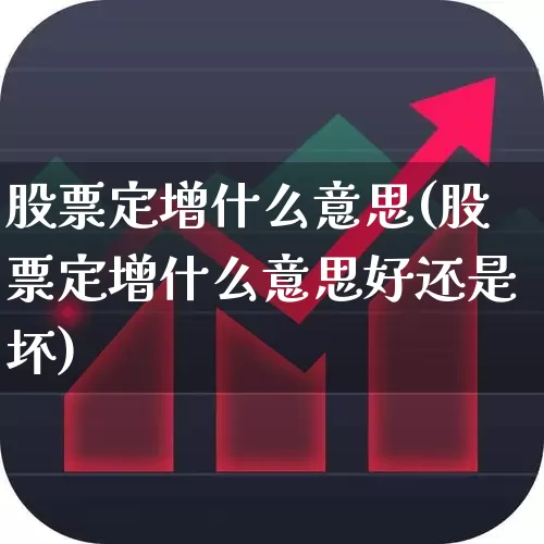 股票定增什么意思(股票定增什么意思好还是坏)_https://www.gfdzclz.com_上交所_第1张