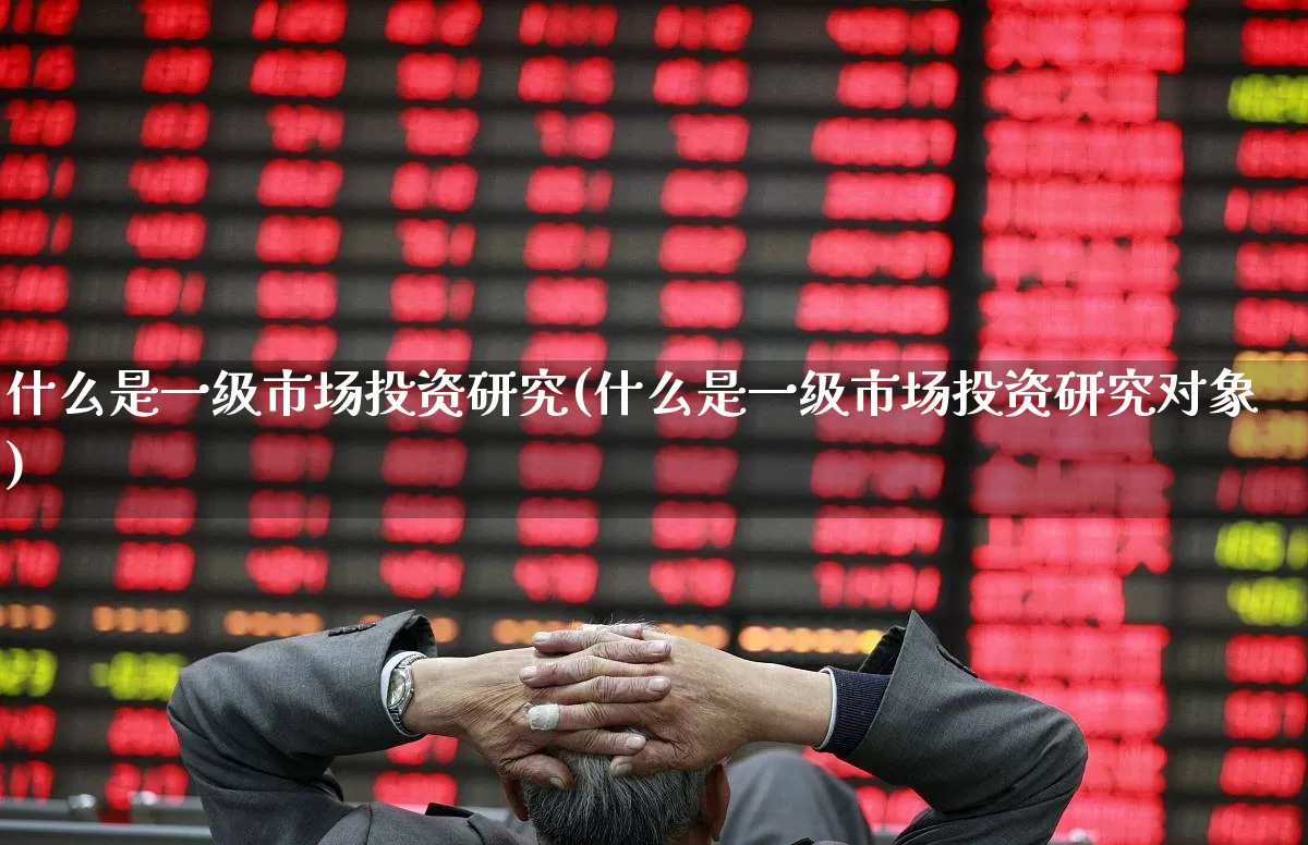 什么是一级市场投资研究(什么是一级市场投资研究对象)_https://www.gfdzclz.com_深交所_第1张