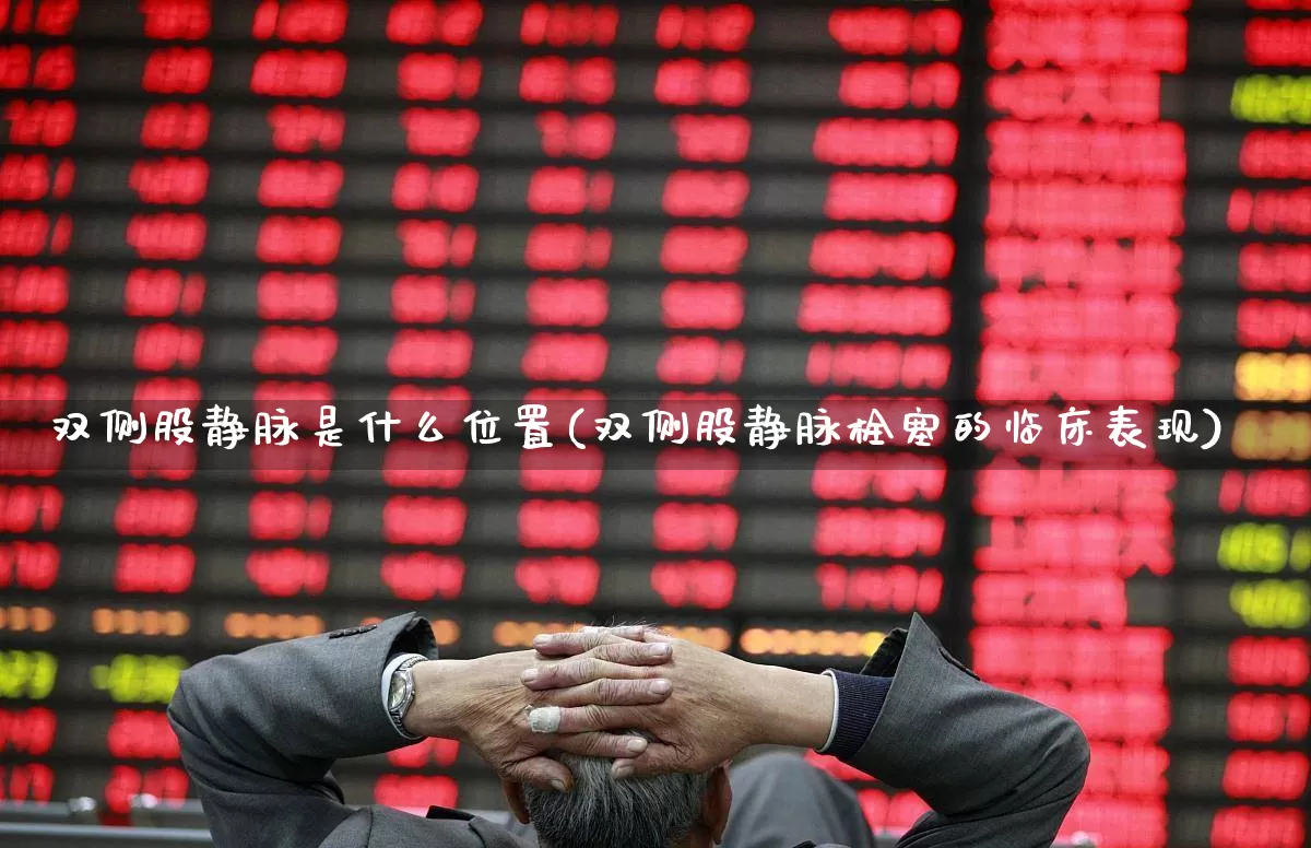 双侧股静脉是什么位置(双侧股静脉栓塞的临床表现)_https://www.gfdzclz.com_科创板_第1张