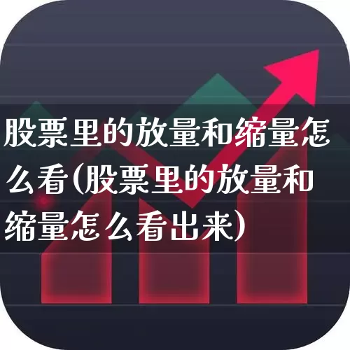 股票里的放量和缩量怎么看(股票里的放量和缩量怎么看出来)_https://www.gfdzclz.com_深交所_第1张