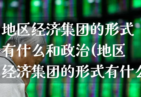 地区经济集团的形式有什么和政治(地区经济集团的形式有什么和政治联盟)_https://www.gfdzclz.com_科创板_第1张
