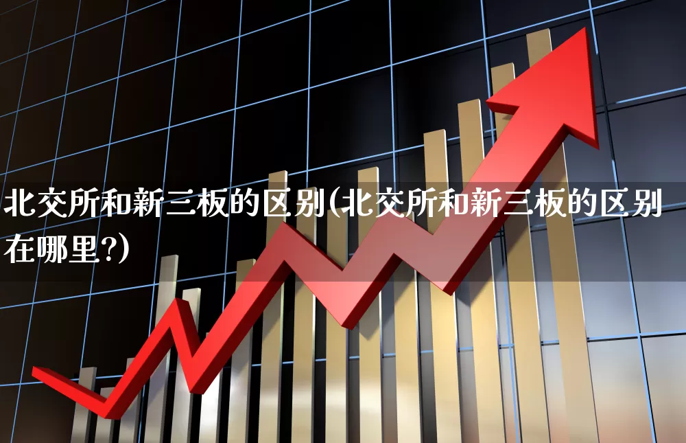北交所和新三板的区别(北交所和新三板的区别在哪里?)_https://www.gfdzclz.com_深交所_第1张