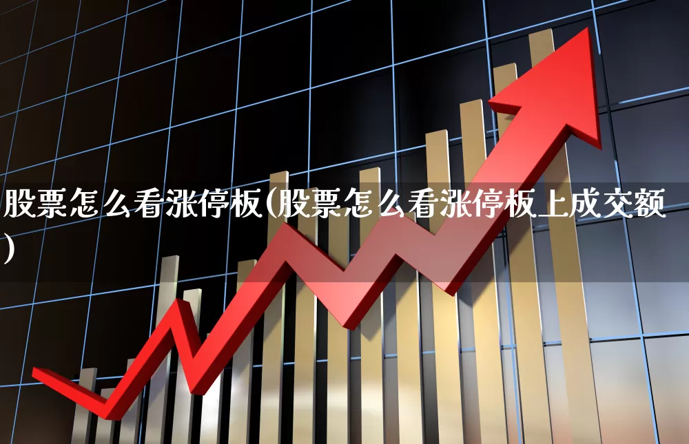 股票怎么看涨停板(股票怎么看涨停板上成交额)_https://www.gfdzclz.com_科创板_第1张