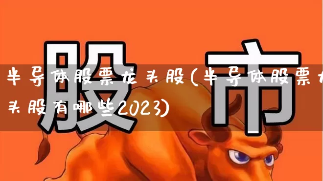 半导体股票龙头股(半导体股票龙头股有哪些2023)_https://www.gfdzclz.com_科创板_第1张