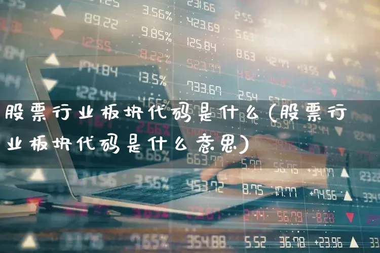 股票行业板块代码是什么(股票行业板块代码是什么意思)_https://www.gfdzclz.com_上交所_第1张
