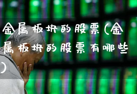 金属板块的股票(金属板块的股票有哪些)_https://www.gfdzclz.com_创业板_第1张