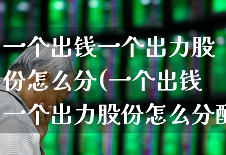 一个出钱一个出力股份怎么分(一个出钱一个出力股份怎么分配)_https://www.gfdzclz.com_深交所_第1张