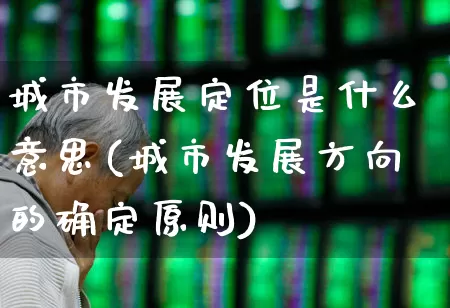 城市发展定位是什么意思(城市发展方向的确定原则)_https://www.gfdzclz.com_北交所_第1张