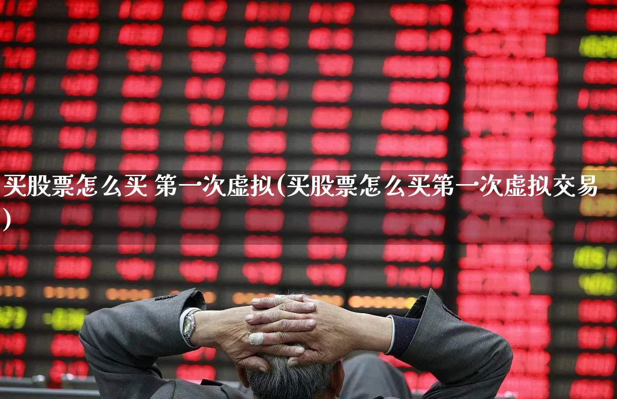 买股票怎么买 第一次虚拟(买股票怎么买第一次虚拟交易)_https://www.gfdzclz.com_科创板_第1张