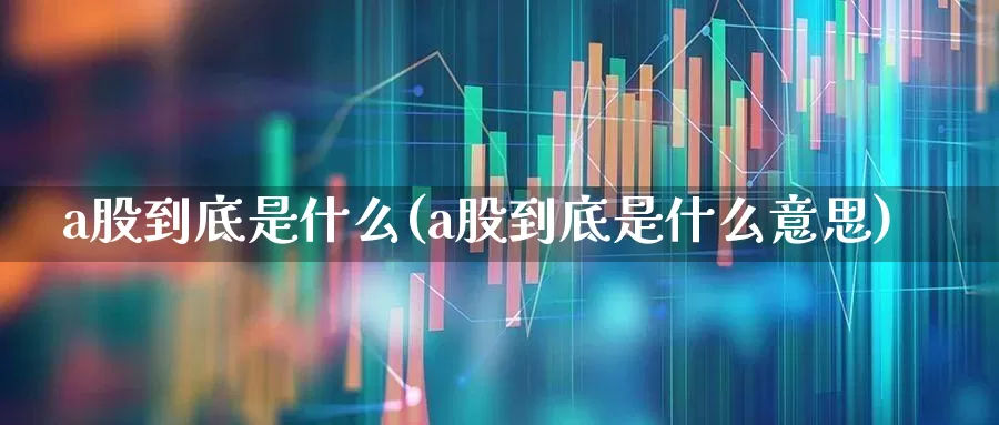 a股到底是什么(a股到底是什么意思)_https://www.gfdzclz.com_北交所_第1张