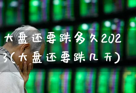 大盘还要跌多久2023(大盘还要跌几天)_https://www.gfdzclz.com_创业板_第1张