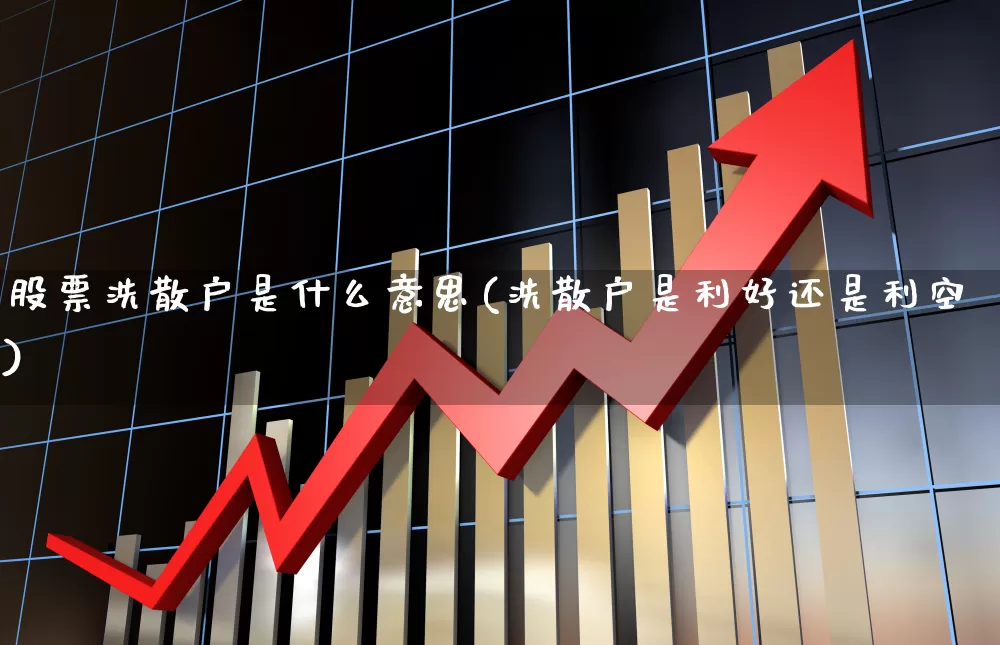 股票洗散户是什么意思(洗散户是利好还是利空)_https://www.gfdzclz.com_上交所_第1张