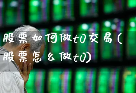 股票如何做t0交易(股票怎么做t0)_https://www.gfdzclz.com_科创板_第1张