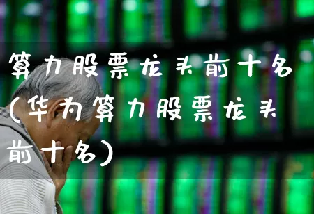 算力股票龙头前十名(华为算力股票龙头前十名)_https://www.gfdzclz.com_创业板_第1张
