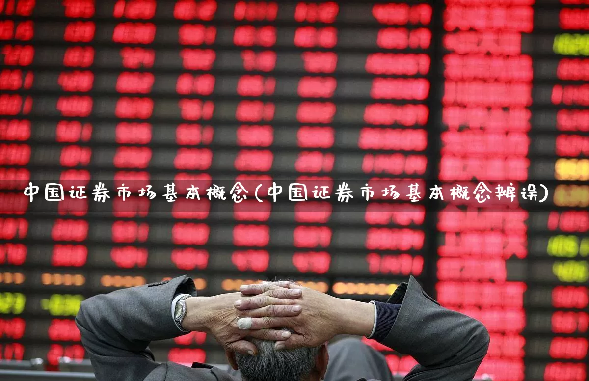 中国证券市场基本概念(中国证券市场基本概念辨误)_https://www.gfdzclz.com_深交所_第1张