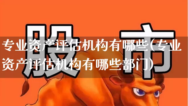 专业资产评估机构有哪些(专业资产评估机构有哪些部门)_https://www.gfdzclz.com_科创板_第1张