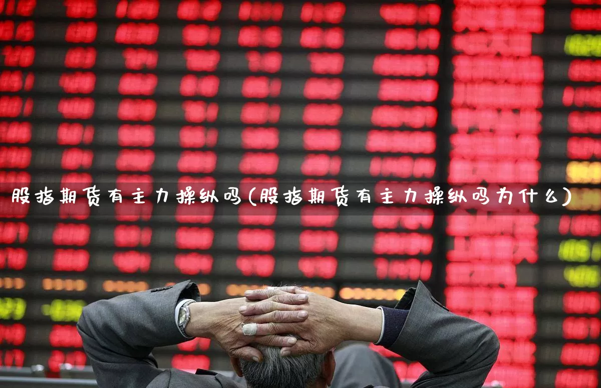 股指期货有主力操纵吗(股指期货有主力操纵吗为什么)_https://www.gfdzclz.com_上交所_第1张