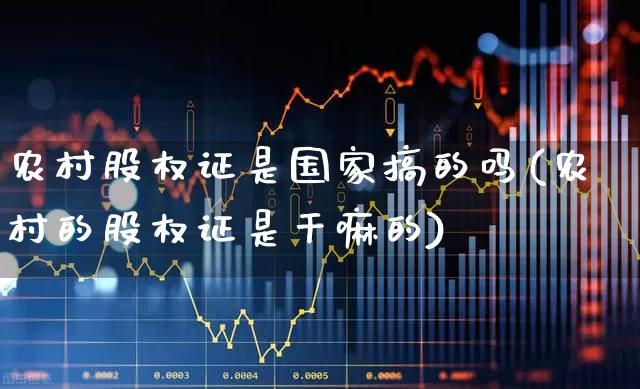 农村股权证是国家搞的吗(农村的股权证是干嘛的)_https://www.gfdzclz.com_创业板_第1张