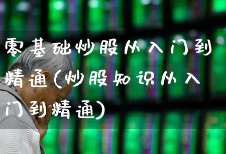 零基础炒股从入门到精通(炒股知识从入门到精通)_https://www.gfdzclz.com_创业板_第1张