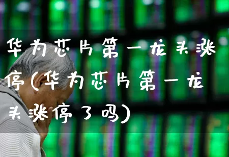 华为芯片第一龙头涨停(华为芯片第一龙头涨停了吗)_https://www.gfdzclz.com_创业板_第1张