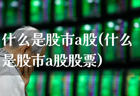什么是股市a股(什么是股市a股股票)_https://www.gfdzclz.com_创业板_第1张