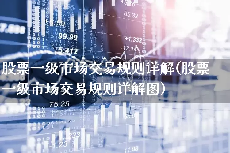 股票一级市场交易规则详解(股票一级市场交易规则详解图)_https://www.gfdzclz.com_上交所_第1张