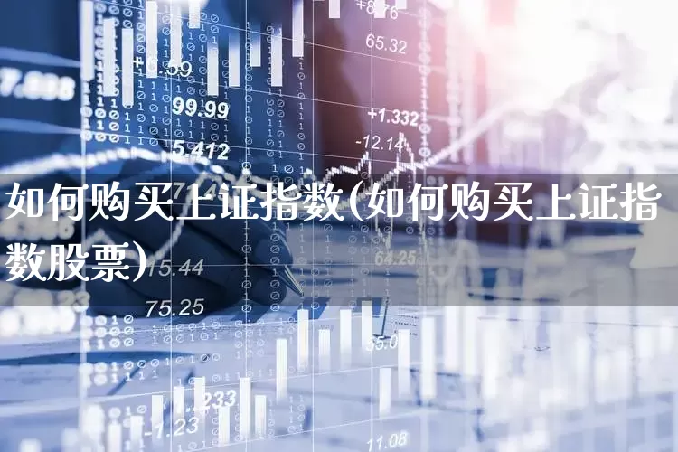 如何购买上证指数(如何购买上证指数股票)_https://www.gfdzclz.com_北交所_第1张
