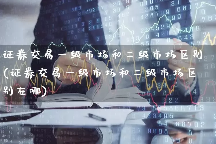 证券交易一级市场和二级市场区别(证券交易一级市场和二级市场区别在哪)_https://www.gfdzclz.com_科创板_第1张
