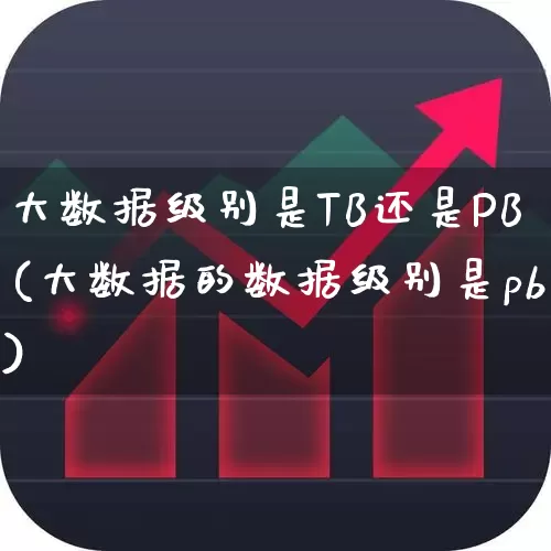 大数据级别是TB还是PB(大数据的数据级别是pb)_https://www.gfdzclz.com_深交所_第1张