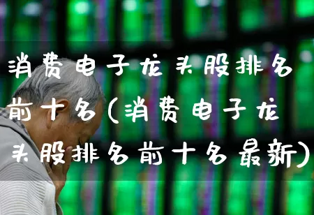 消费电子龙头股排名前十名(消费电子龙头股排名前十名最新)_https://www.gfdzclz.com_北交所_第1张
