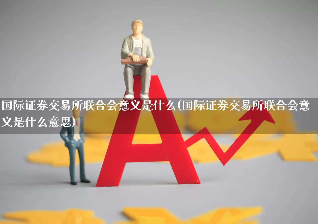 国际证券交易所联合会意义是什么(国际证券交易所联合会意义是什么意思)_https://www.gfdzclz.com_上交所_第1张