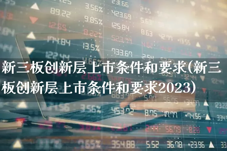 新三板创新层上市条件和要求(新三板创新层上市条件和要求2023)_https://www.gfdzclz.com_上交所_第1张