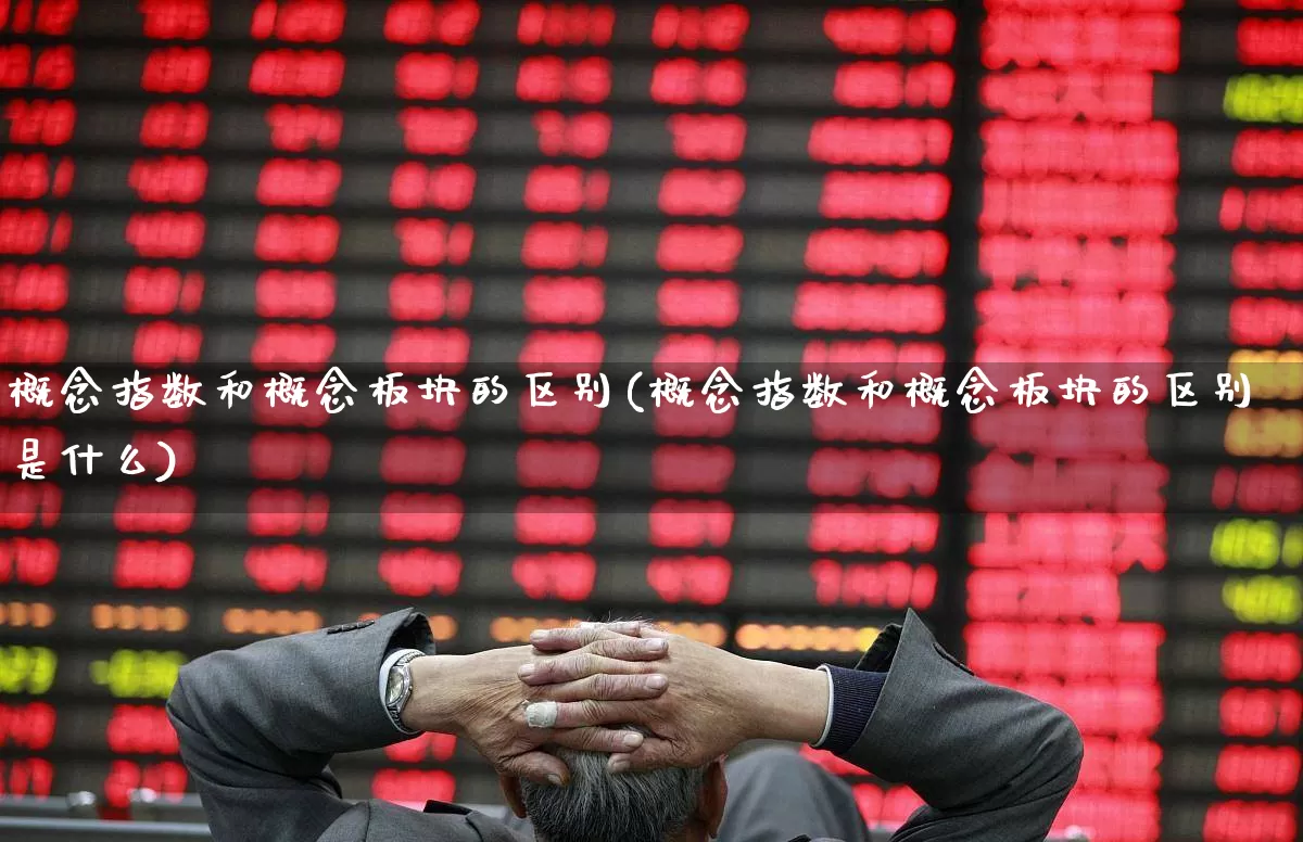 概念指数和概念板块的区别(概念指数和概念板块的区别是什么)_https://www.gfdzclz.com_创业板_第1张