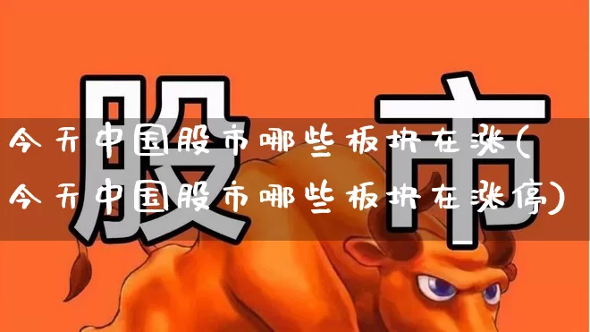 今天中国股市哪些板块在涨(今天中国股市哪些板块在涨停)_https://www.gfdzclz.com_深交所_第1张