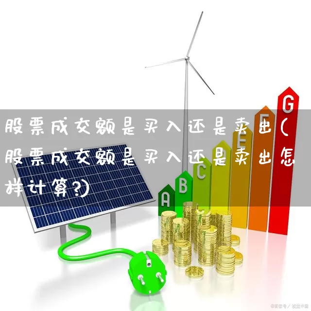 股票成交额是买入还是卖出(股票成交额是买入还是卖出怎样计算?)_https://www.gfdzclz.com_北交所_第1张