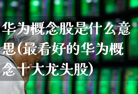 华为概念股是什么意思(最看好的华为概念十大龙头股)_https://www.gfdzclz.com_上交所_第1张