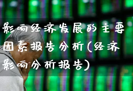 影响经济发展的主要因素报告分析(经济影响分析报告)_https://www.gfdzclz.com_创业板_第1张