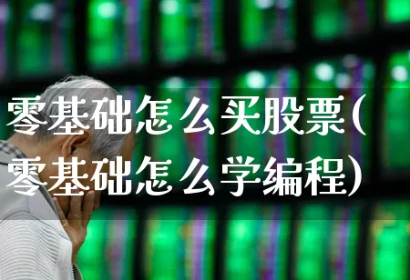零基础怎么买股票(零基础怎么学编程)_https://www.gfdzclz.com_创业板_第1张