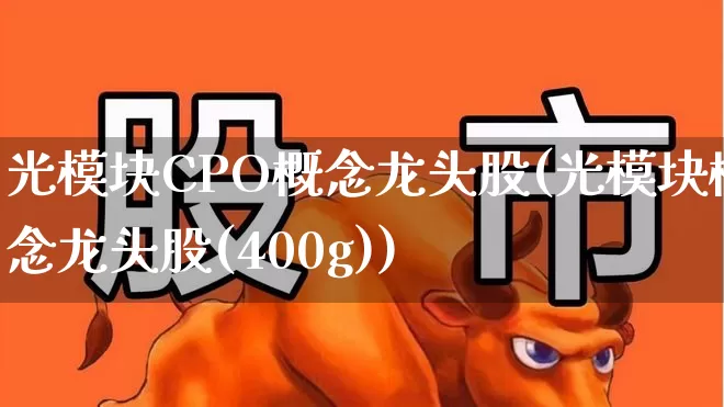 光模块CPO概念龙头股(光模块概念龙头股(400g))_https://www.gfdzclz.com_上交所_第1张