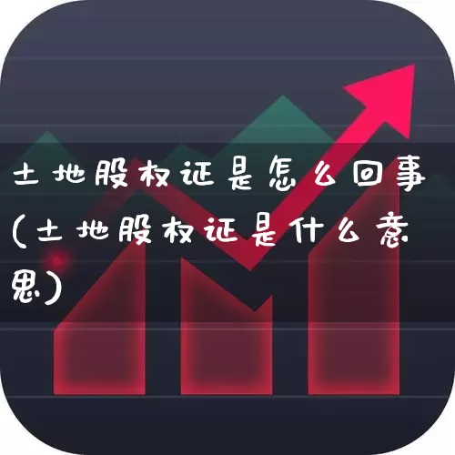 土地股权证是怎么回事(土地股权证是什么意思)_https://www.gfdzclz.com_科创板_第1张