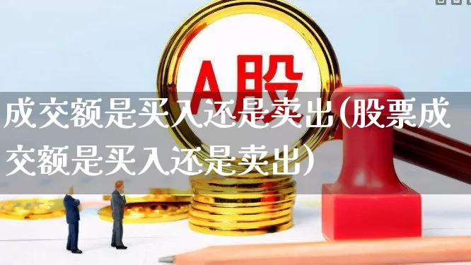 成交额是买入还是卖出(股票成交额是买入还是卖出)_https://www.gfdzclz.com_深交所_第1张