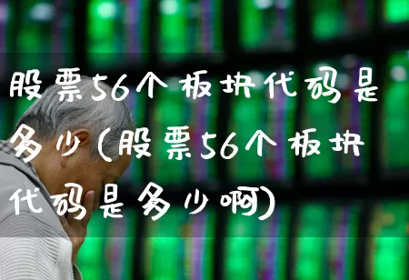 股票56个板块代码是多少(股票56个板块代码是多少啊)_https://www.gfdzclz.com_上交所_第1张