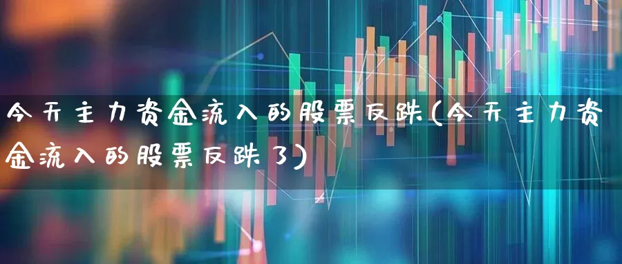 今天主力资金流入的股票反跌(今天主力资金流入的股票反跌了)_https://www.gfdzclz.com_科创板_第1张