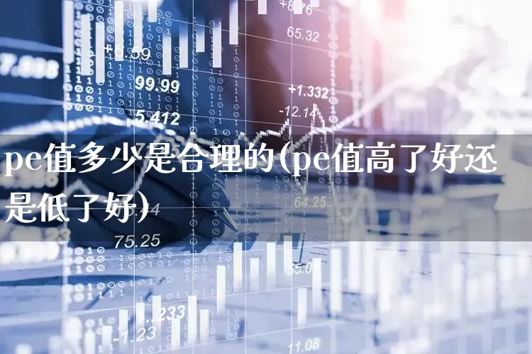 pe值多少是合理的(pe值高了好还是低了好)_https://www.gfdzclz.com_科创板_第1张