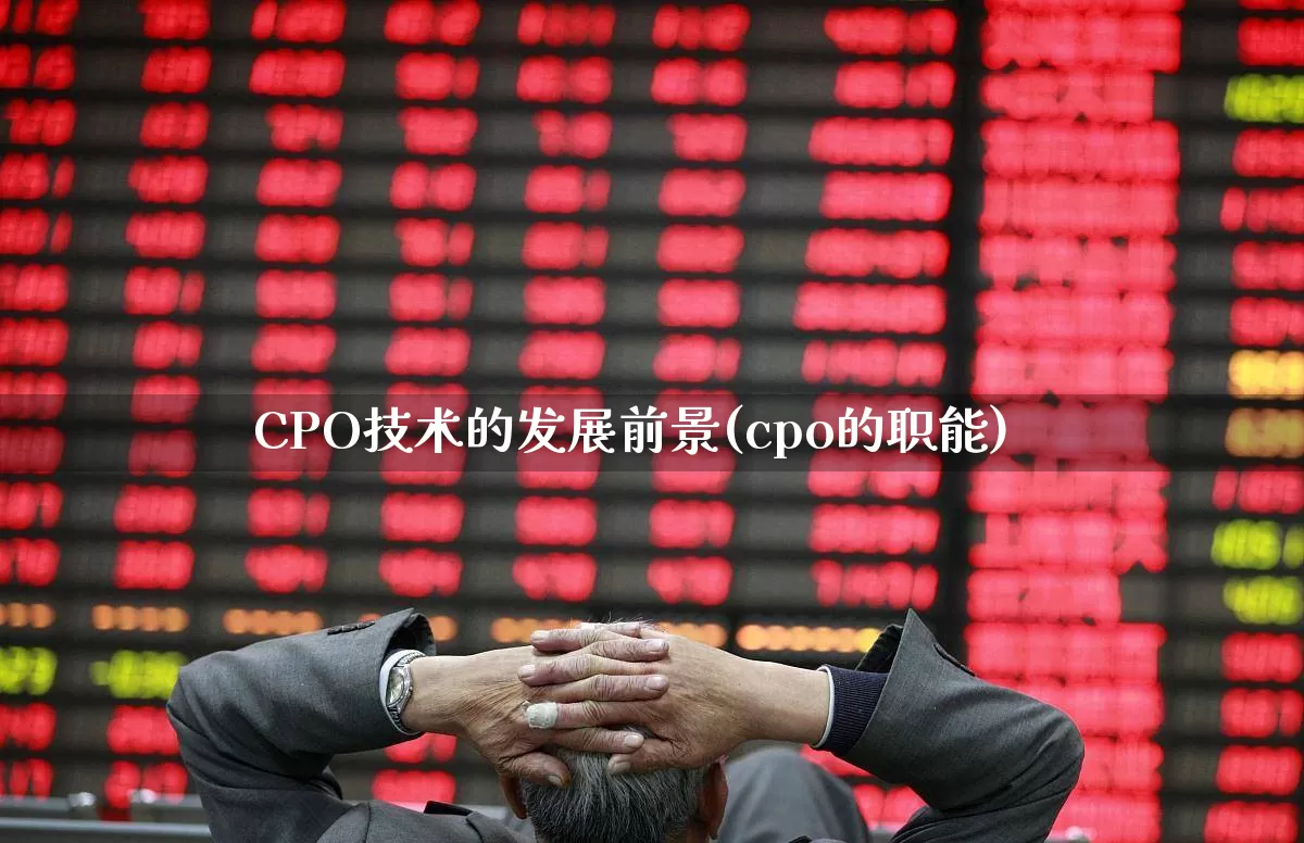 CPO技术的发展前景(cpo的职能)_https://www.gfdzclz.com_科创板_第1张