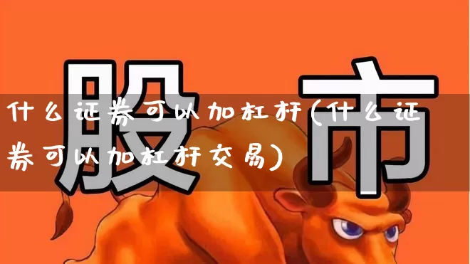 什么证券可以加杠杆(什么证券可以加杠杆交易)_https://www.gfdzclz.com_深交所_第1张