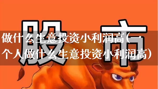 做什么生意投资小利润高(一个人做什么生意投资小利润高)_https://www.gfdzclz.com_科创板_第1张