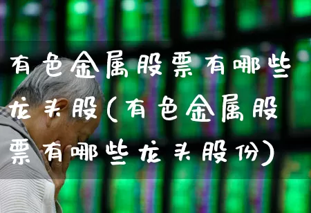有色金属股票有哪些龙头股(有色金属股票有哪些龙头股份)_https://www.gfdzclz.com_深交所_第1张
